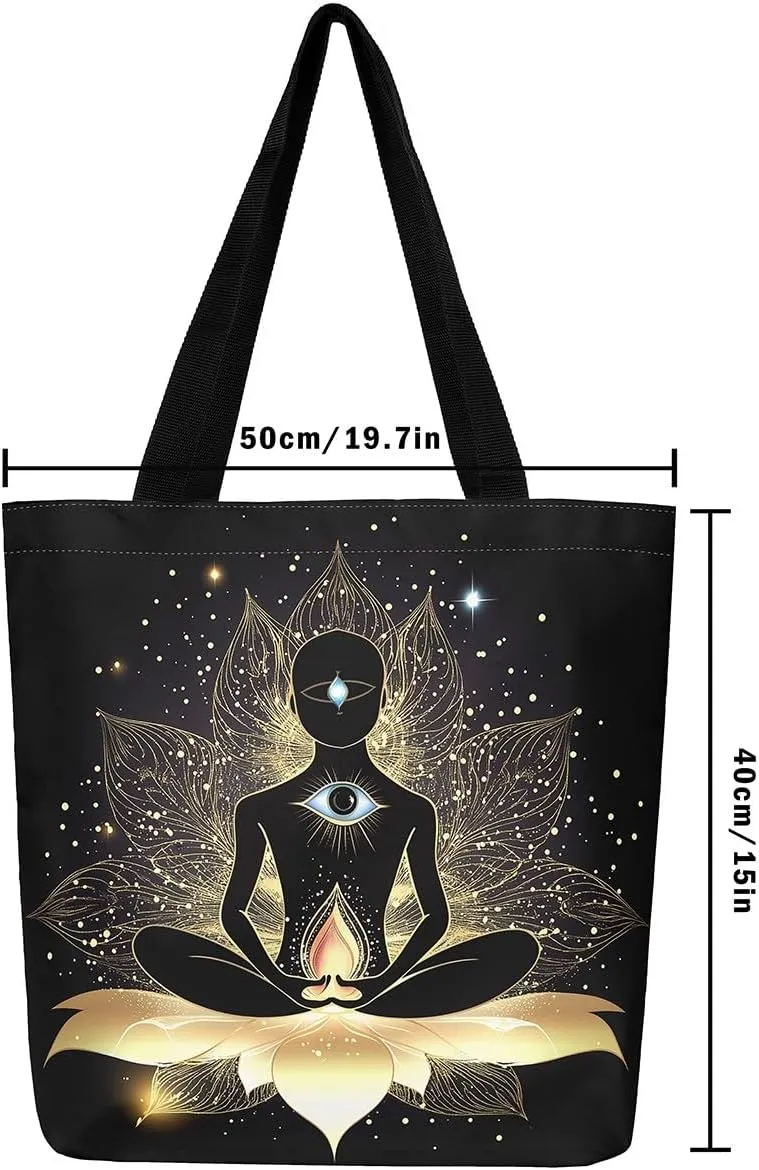 DJ Controller Canvas Tote Bag Black and White Foldable Beach Bag,Disc Pop Music Hip Hop Rock Musical Theme