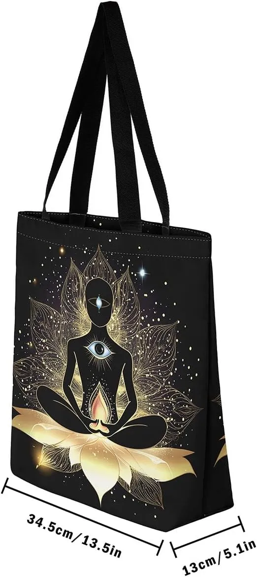 DJ Controller Canvas Tote Bag Black and White Foldable Beach Bag,Disc Pop Music Hip Hop Rock Musical Theme