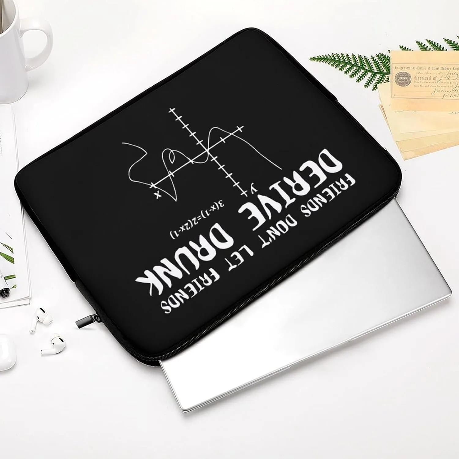 Don't Let Friends Derive Drunk1 Fashion Laptop Sleeve Bag Computer Carrying Case for Business Office Travel