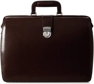 Elements Classic Leather Briefbag #4505 (Brown)