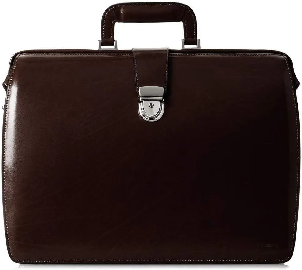 Elements Classic Leather Briefbag #4505 (Brown)