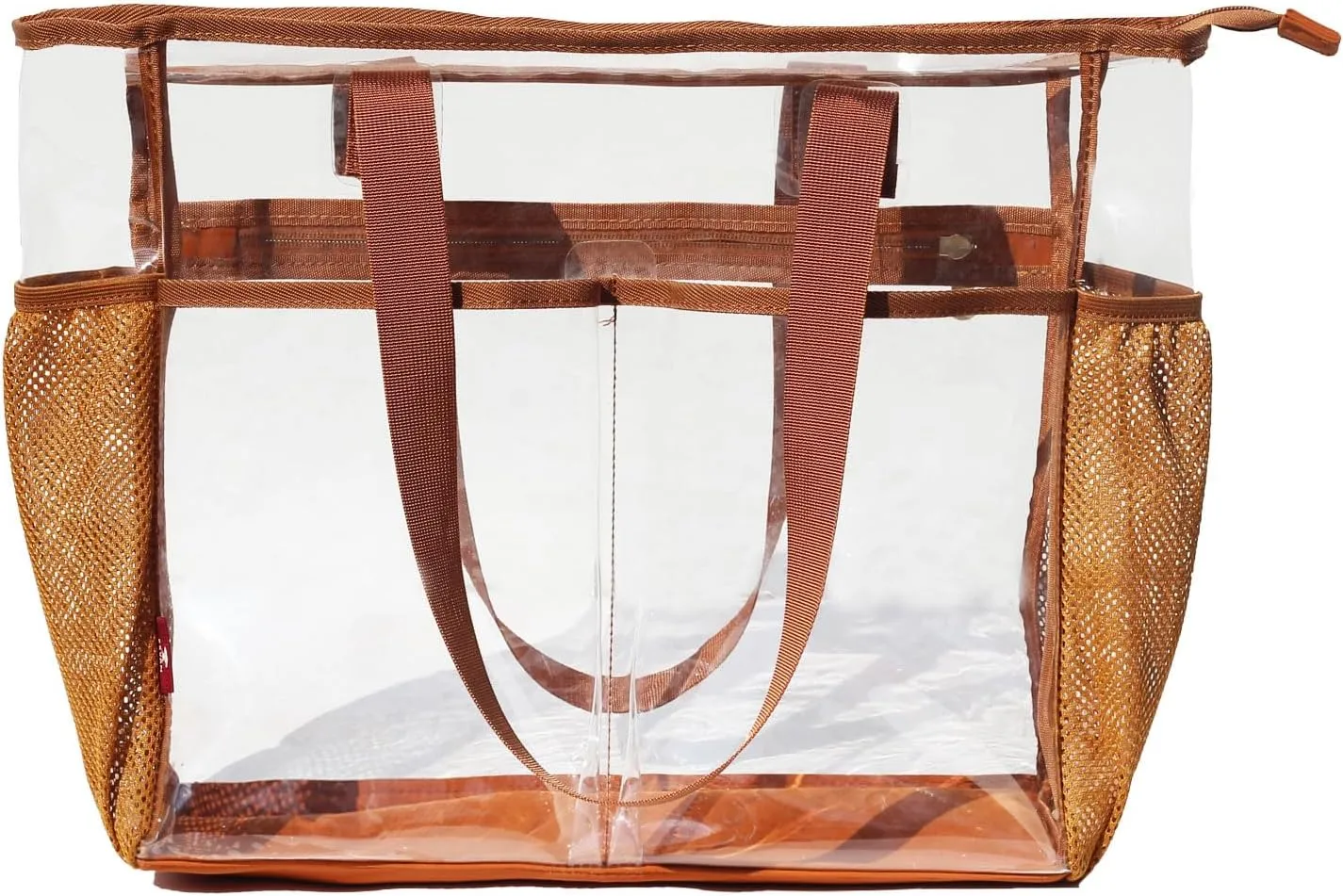 ESVAN Clear Tote bags Stadium Approved Security Travel Gym See Through Bags for Work Sports Concerts Travel Beach