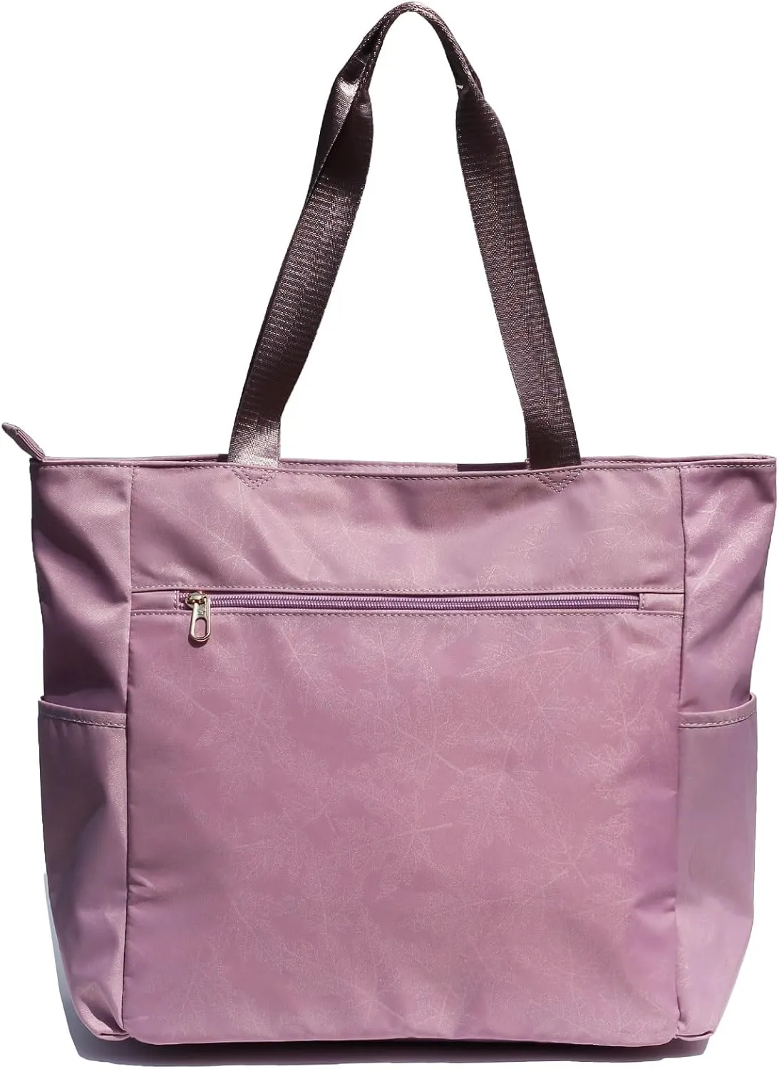 ESVAN Original Floral Tote Bag Large Shoulder Bag with Multi Pockets for Gym Travel Beach Daily Bags
