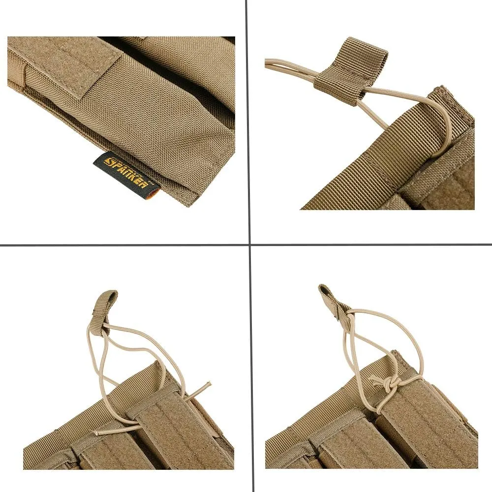 EXCELLENT ELITE SPANKER Open Top Single/Double/Triple Kriss Mag Pouch Tactical Molle MP7 Magazine Pouch