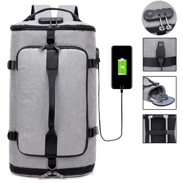 Exclusive discounts XA684WA Sport Training backpack Men State-of-the-art Gymtas Sac Outdoor USB Sports for Laptop Anti-theft Gym Bags Tas Travel Bag Sack De Fitness