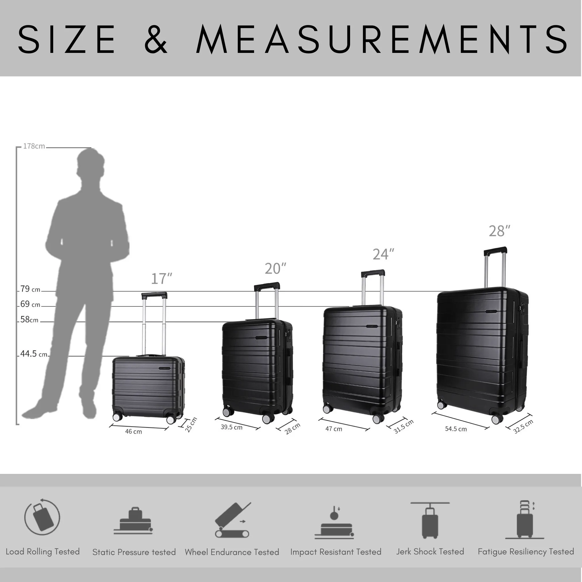 Executive - Lightweight - Cabin Suitcase (40.5cm)