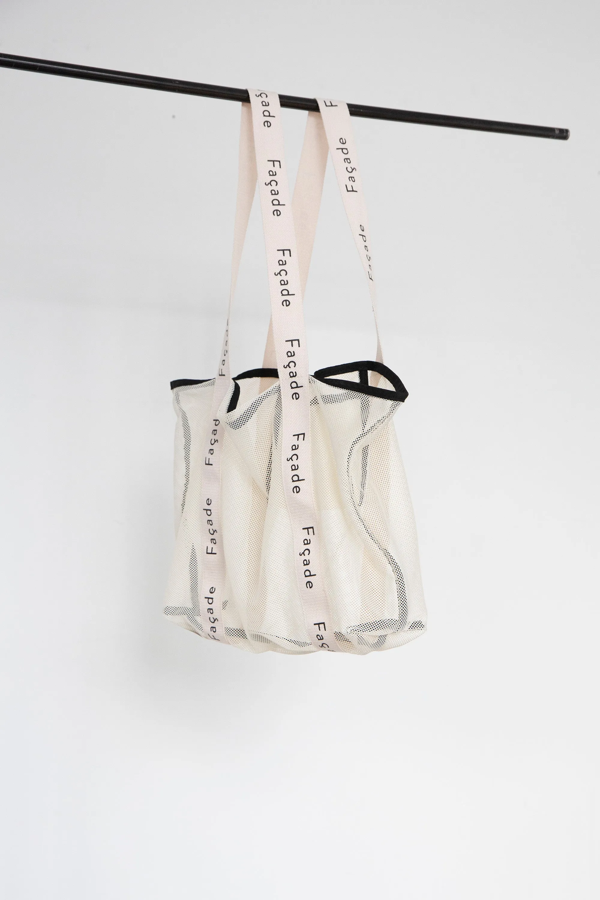 Facade tote bag - cream