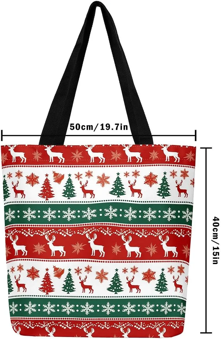 Fall Gnome Canvas Tote Bag Maple Leaves Sunflower Sandproof Beach Bag,Thanksgiving Pumpkin Handbag for Women