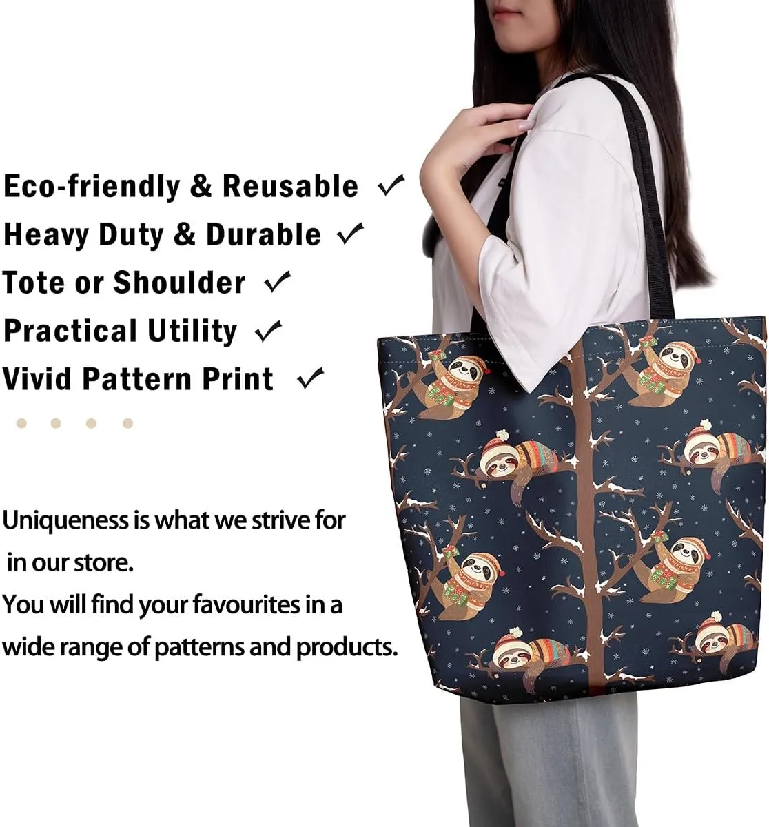 Fall Gnome Canvas Tote Bag Maple Leaves Sunflower Sandproof Beach Bag,Thanksgiving Pumpkin Handbag for Women