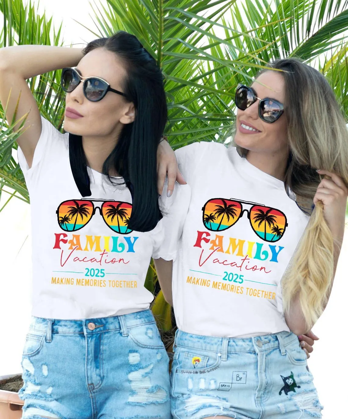 Family Vacation 2025 Shirt Women Beach Shirt Making Memories Beach Trip 2025 T-Shirt Summer Vacation Tee Tops