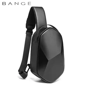 Fashion Men's Hard Shell Polyhedron Trendy Men's Chest Bags