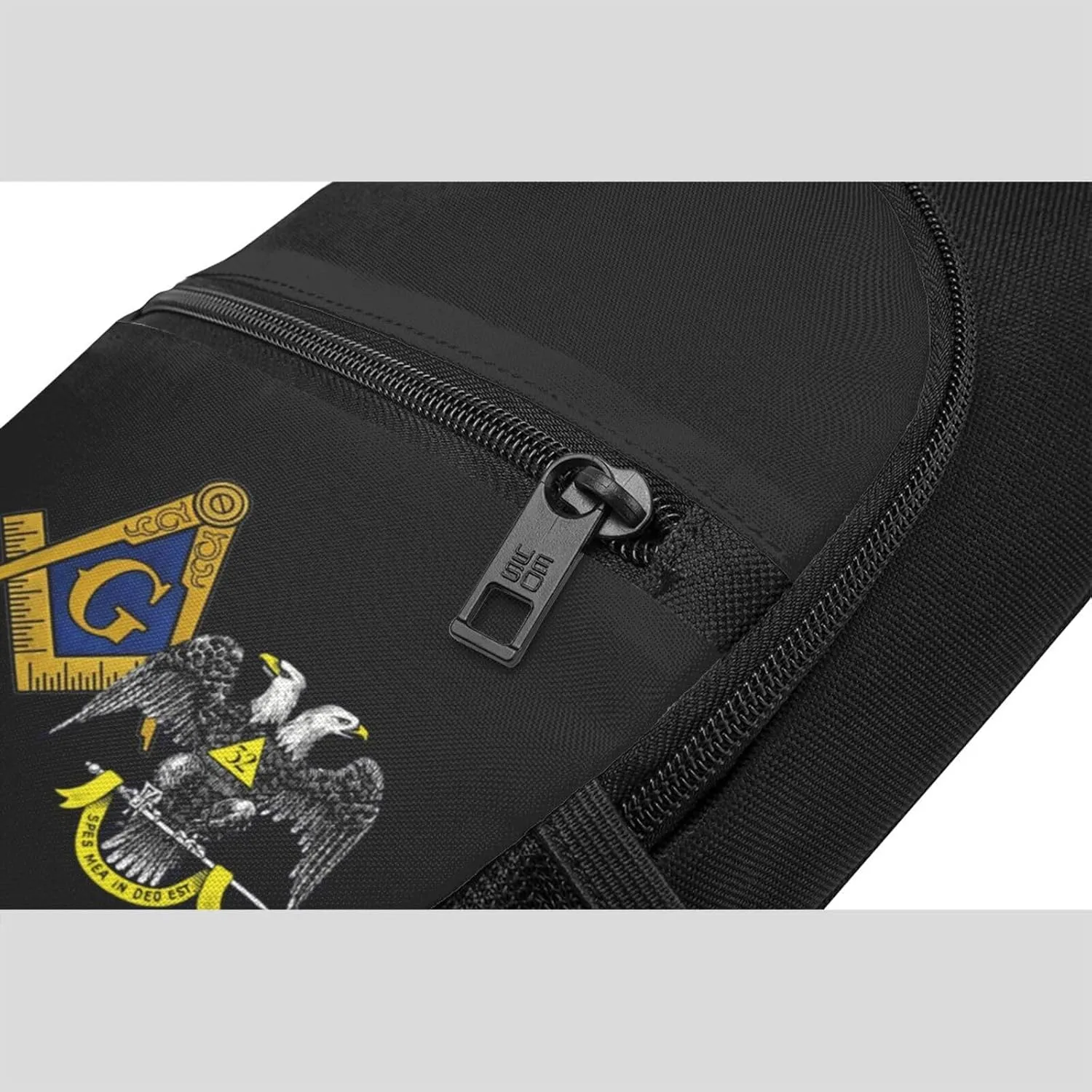 Fashion One-Shoulder Bag Freemasonry and Scottish Rite Anti-Theft Crossbody Shoulder Chest Bag