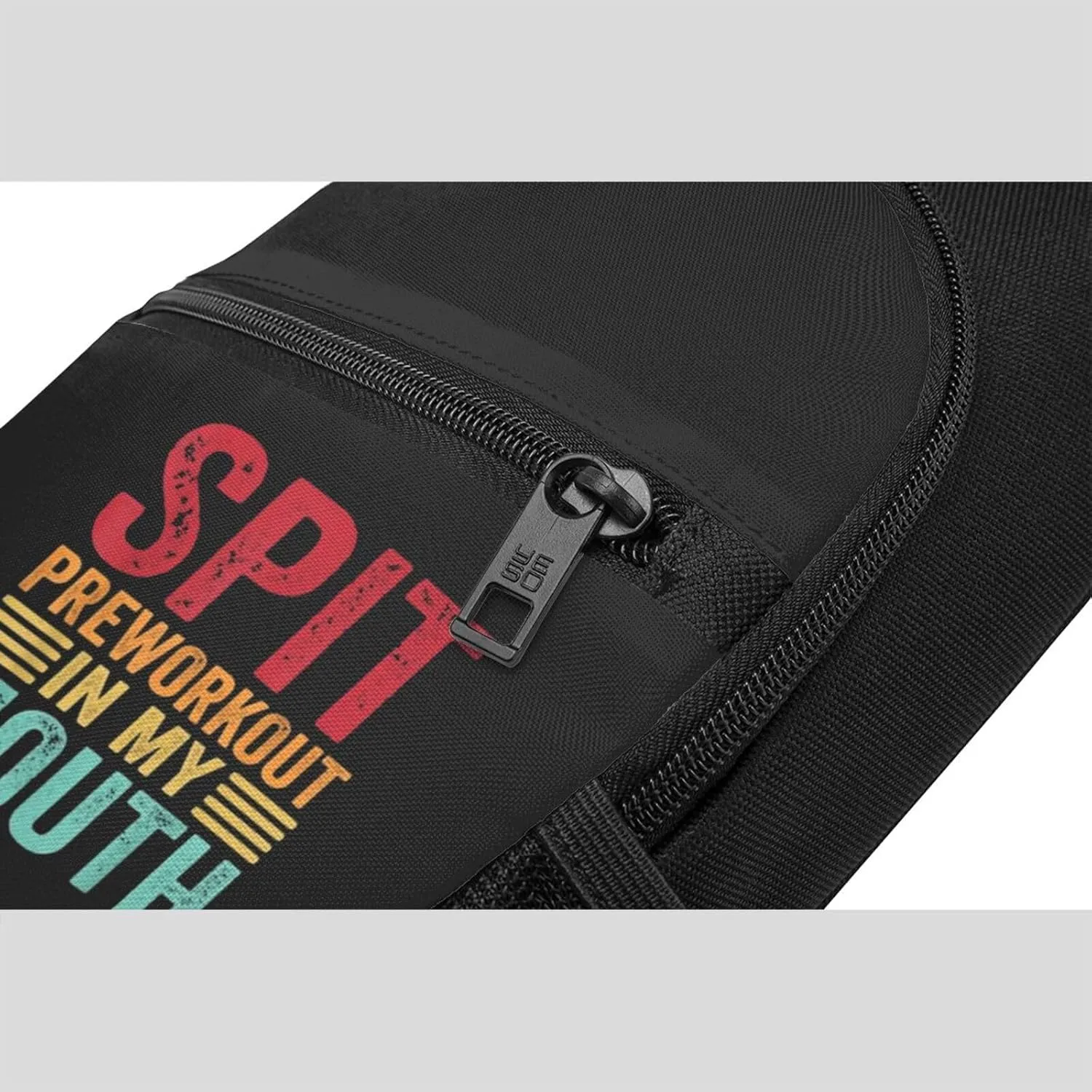 Fashion One-Shoulder Bag Spit Preworkout in My Mouth Anti-Theft Crossbody Shoulder Chest Bag