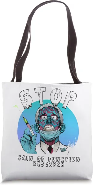Fauci Stop Vaccine Mandate Arrest Fauci My Body Vax Protest Tote Bag