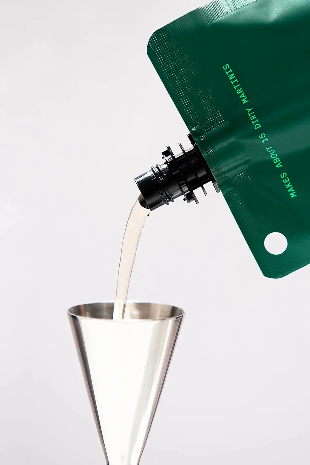 Filthy Olive Brine, Premium Cocktail Mixer, Filtered Olive Brine for Dirty Martinis, Olive Juice for Cocktails, Made from Naturally Cured Olives, Non-GMO, Gluten Free, 8 Oz Pouch, 4 Pack