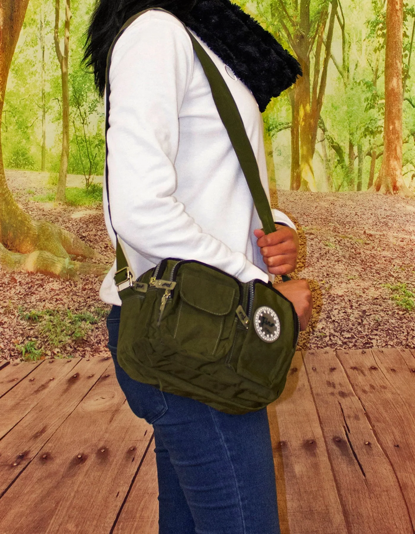 Fino SK-7725 Waterproof Ultra-Light Crinkle Nylon Carry Bag