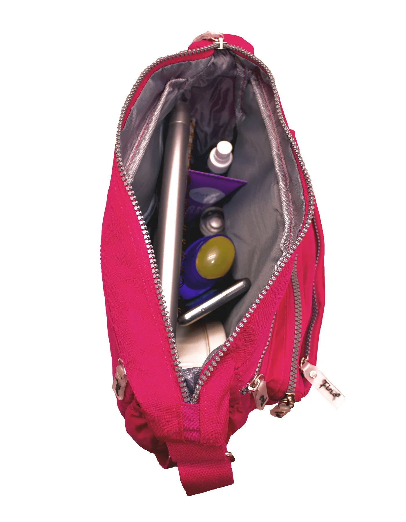 Fino SK-7738 Unisex Waterproof Ultra-Light Crinkle Nylon Crossbody Bag