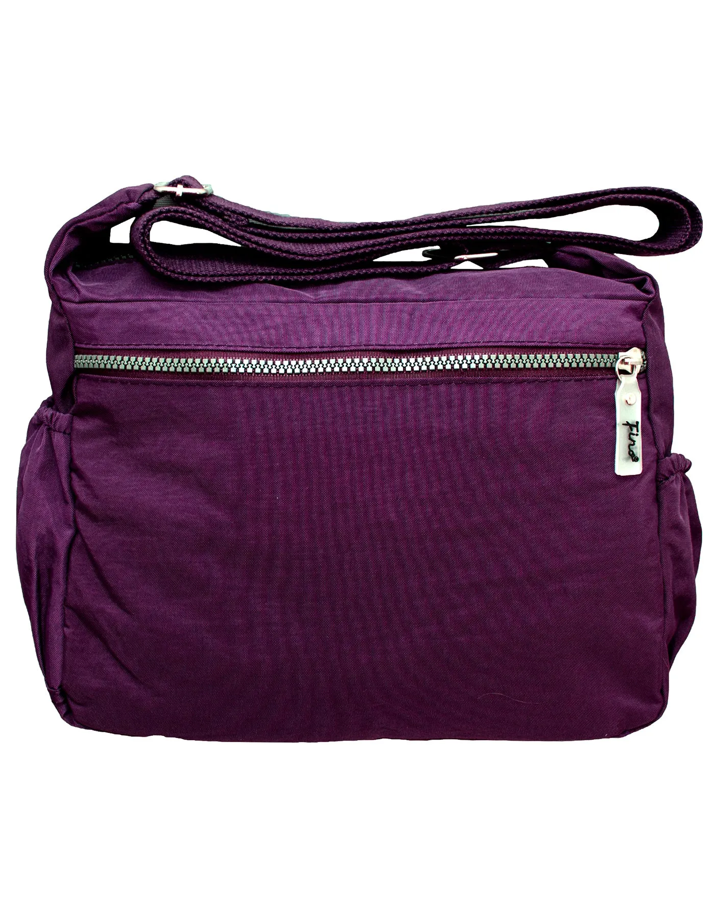 Fino SK-7738 Unisex Waterproof Ultra-Light Crinkle Nylon Crossbody Bag