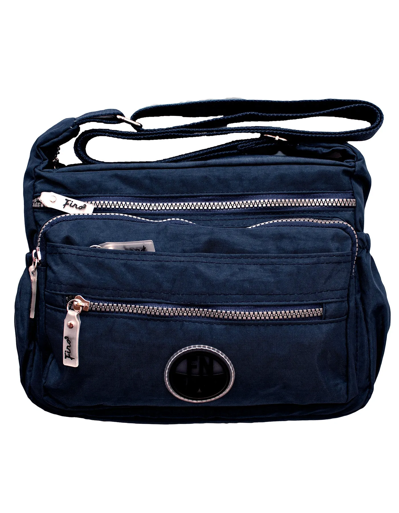 Fino SK-7738 Unisex Waterproof Ultra-Light Crinkle Nylon Crossbody Bag