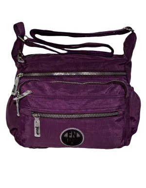 Fino SK-7738 Unisex Waterproof Ultra-Light Crinkle Nylon Crossbody Bag