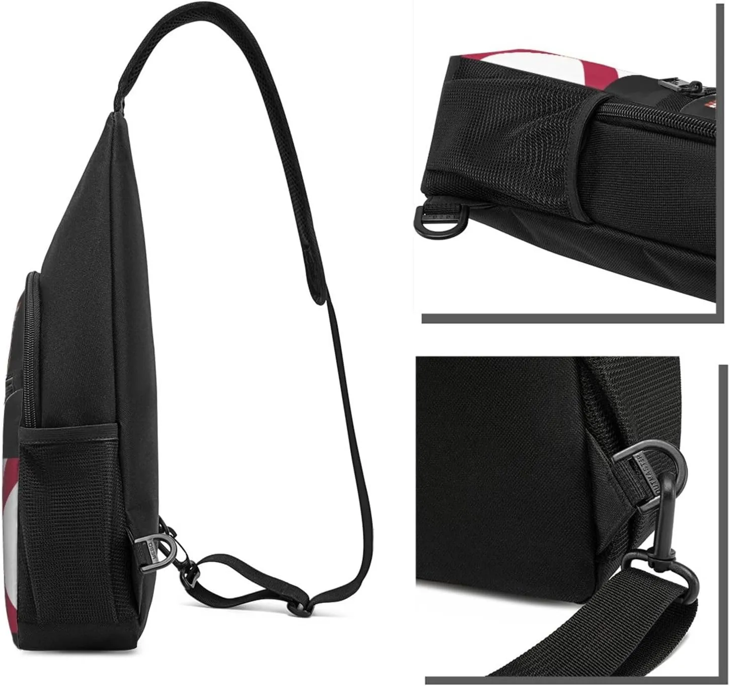 Flag of Florida，Fashion One-Shoulder Bag，Anti-Theft Crossbody Shoulder Chest Bag