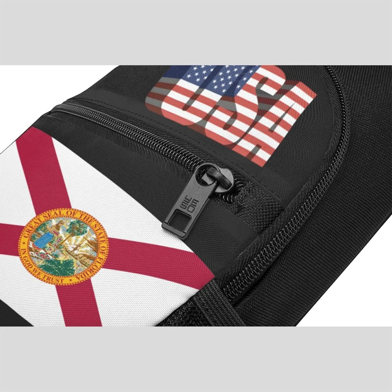 Flag of Florida，Fashion One-Shoulder Bag，Anti-Theft Crossbody Shoulder Chest Bag