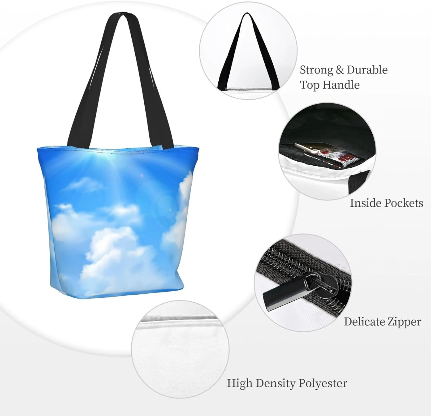 Flaming Soccer Ball Tote Bag for Women, Travel Tote Handbags for Gym