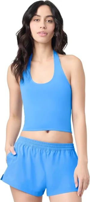 florence by mills Women's Gym Later Collection Sporty Terry Halter Top