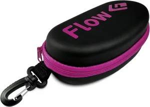 Flow Swim Goggle Case - Protective Case for Swimming Goggles With Bag Clip for Backpack