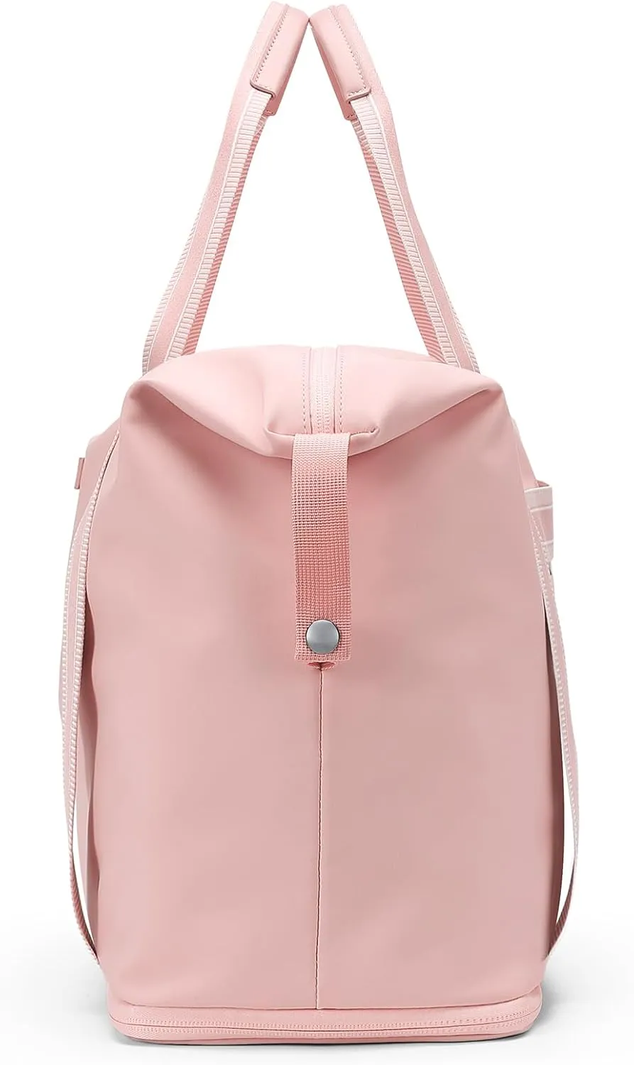 Foldable Travel Duffel Bag Carry On Yoga Tote Bags for Women Travel Sport Gym Hospital Bag Labor and Delivery Overnight Luggage Bag,40L,Pink