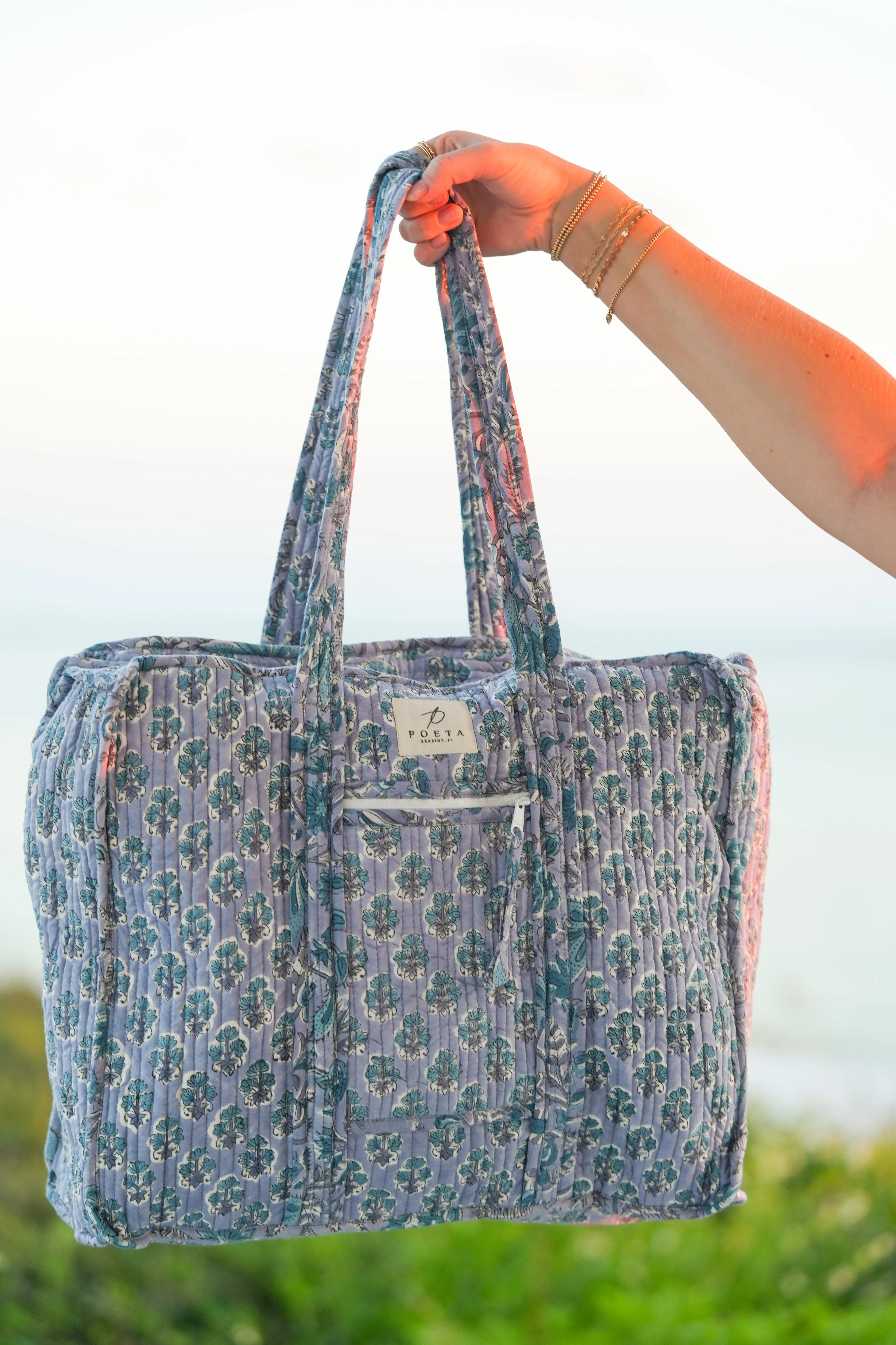 Frances Zipper Tote