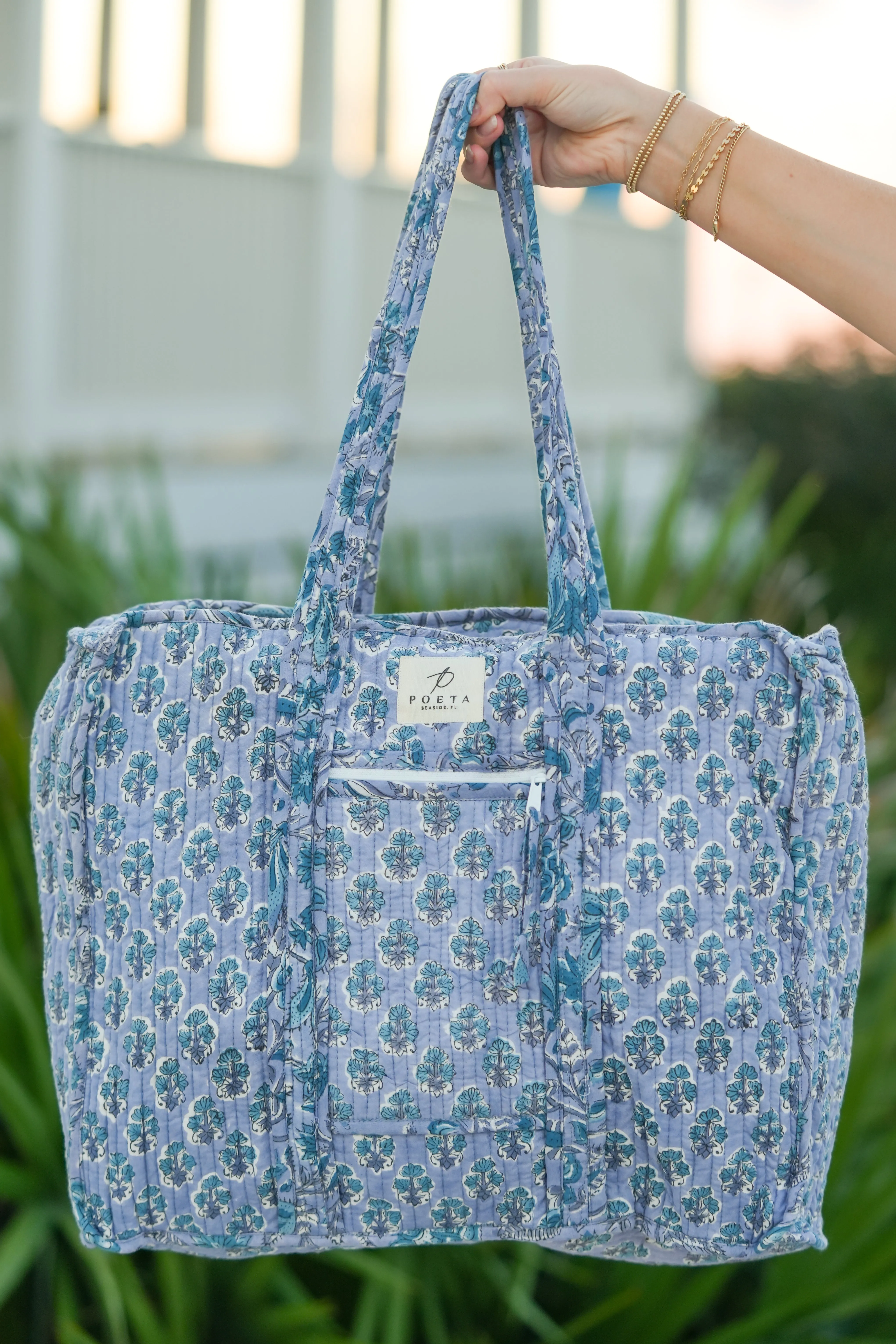 Frances Zipper Tote