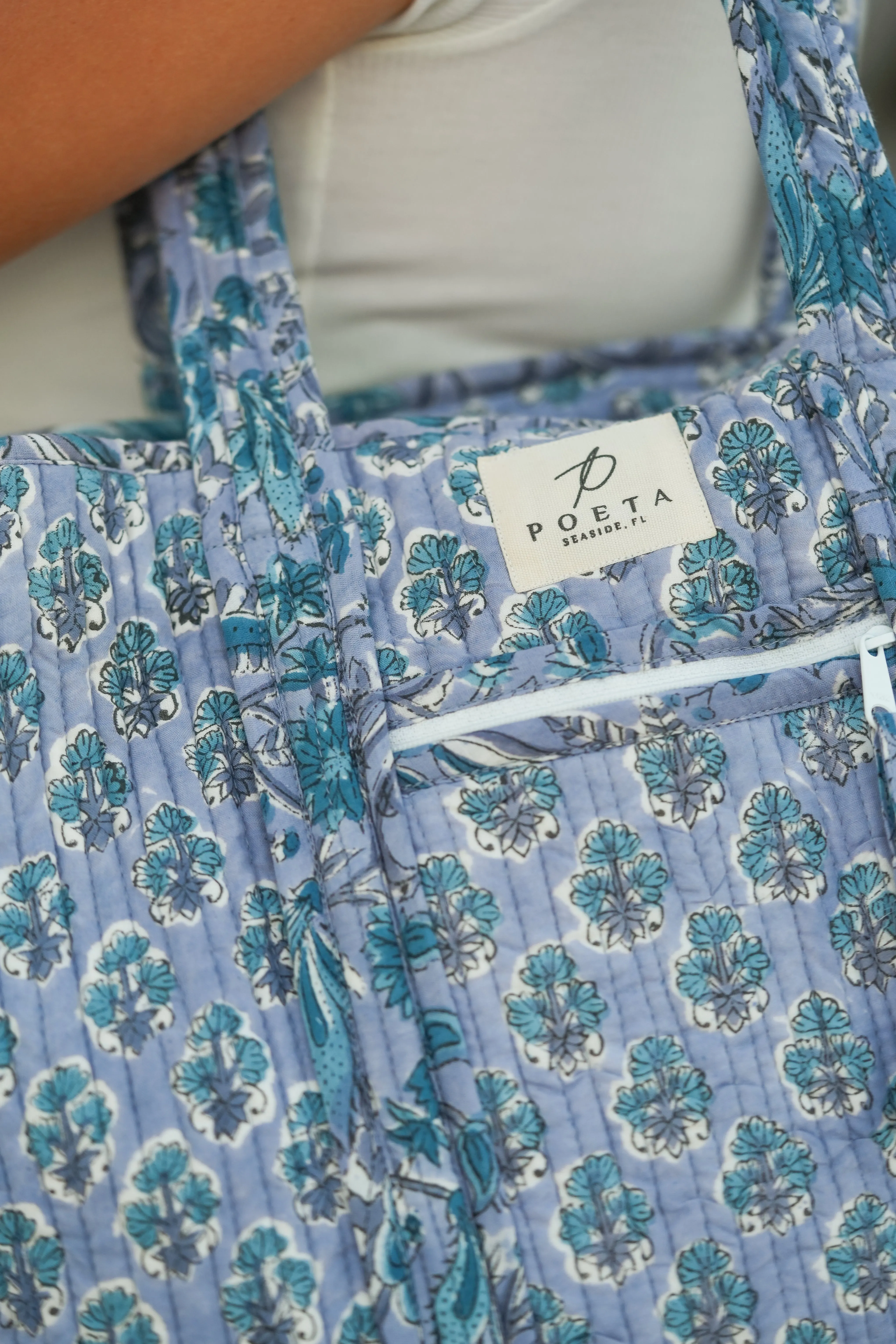 Frances Zipper Tote