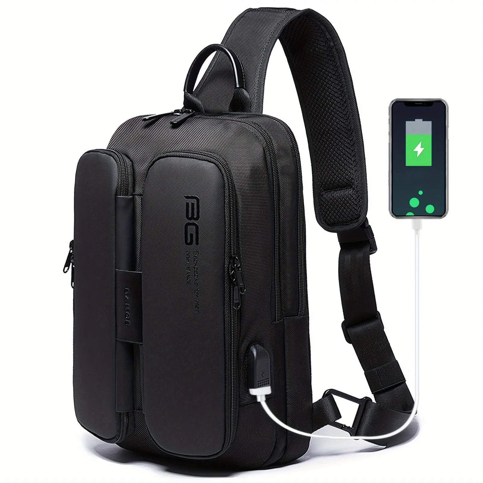 Fred | Smart Sling Backpack with USB Charging Port