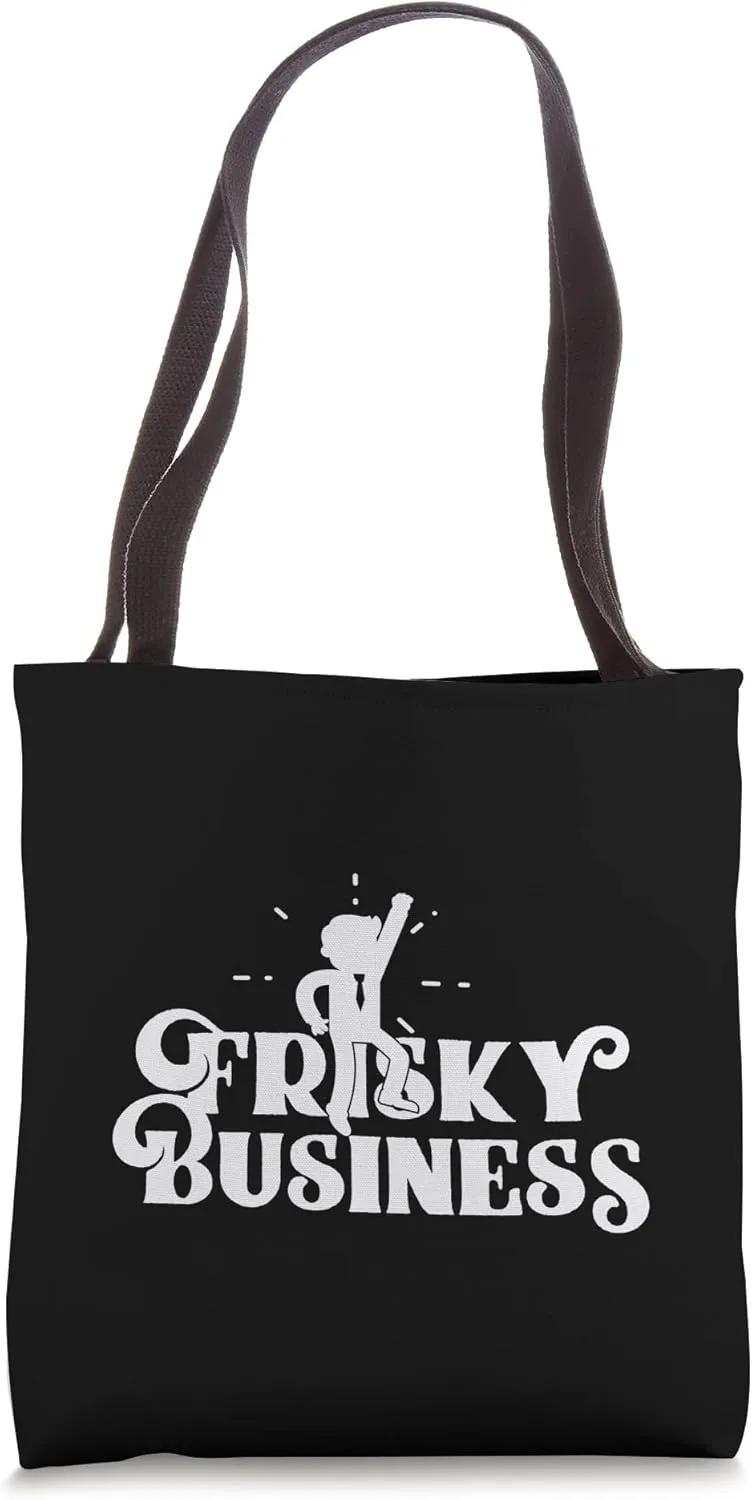 Frisky Business Risky Startup Entrepreneur Design Tote Bag
