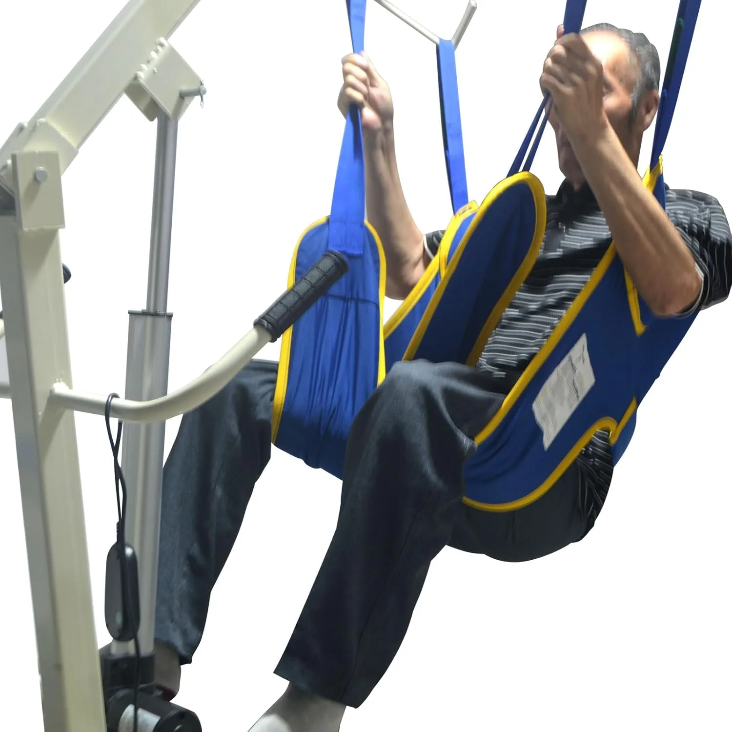 Full Body Sling Compatible with Tuffcare, Hoyer, Invacare, McKesson, Drive, Lumex, Medline, Joerns and Other Patient Lifts, Patient Lift Slings，450lb Weight Capacity (XL)