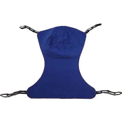 Full Body Solid Fabric Patient Lift Sling without Commode, X-Large