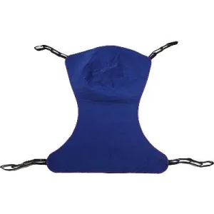 Full Body Solid Fabric Patient Lift Sling without Commode, X-Large