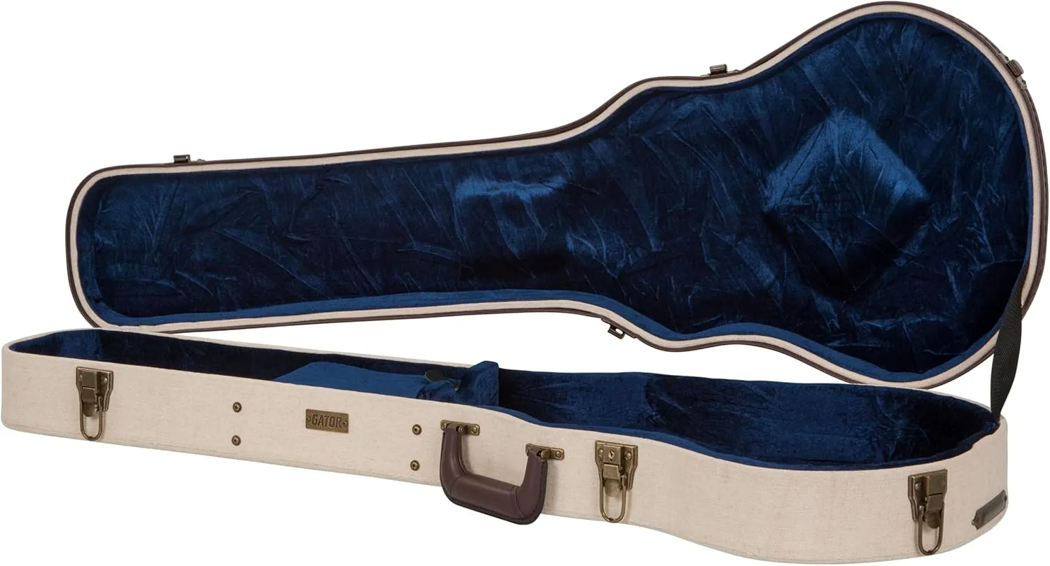 Gator Cases Journeyman Series Deluxe Wood Case for Gibson Les Paul Guitars (GW-JM-LPS)