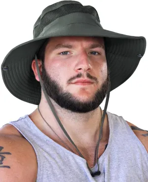 GearTOP Safari Sun Hat for Men and Sun Hats for Women UV Protection UPF 50  Hiking, Gardening, Fishing