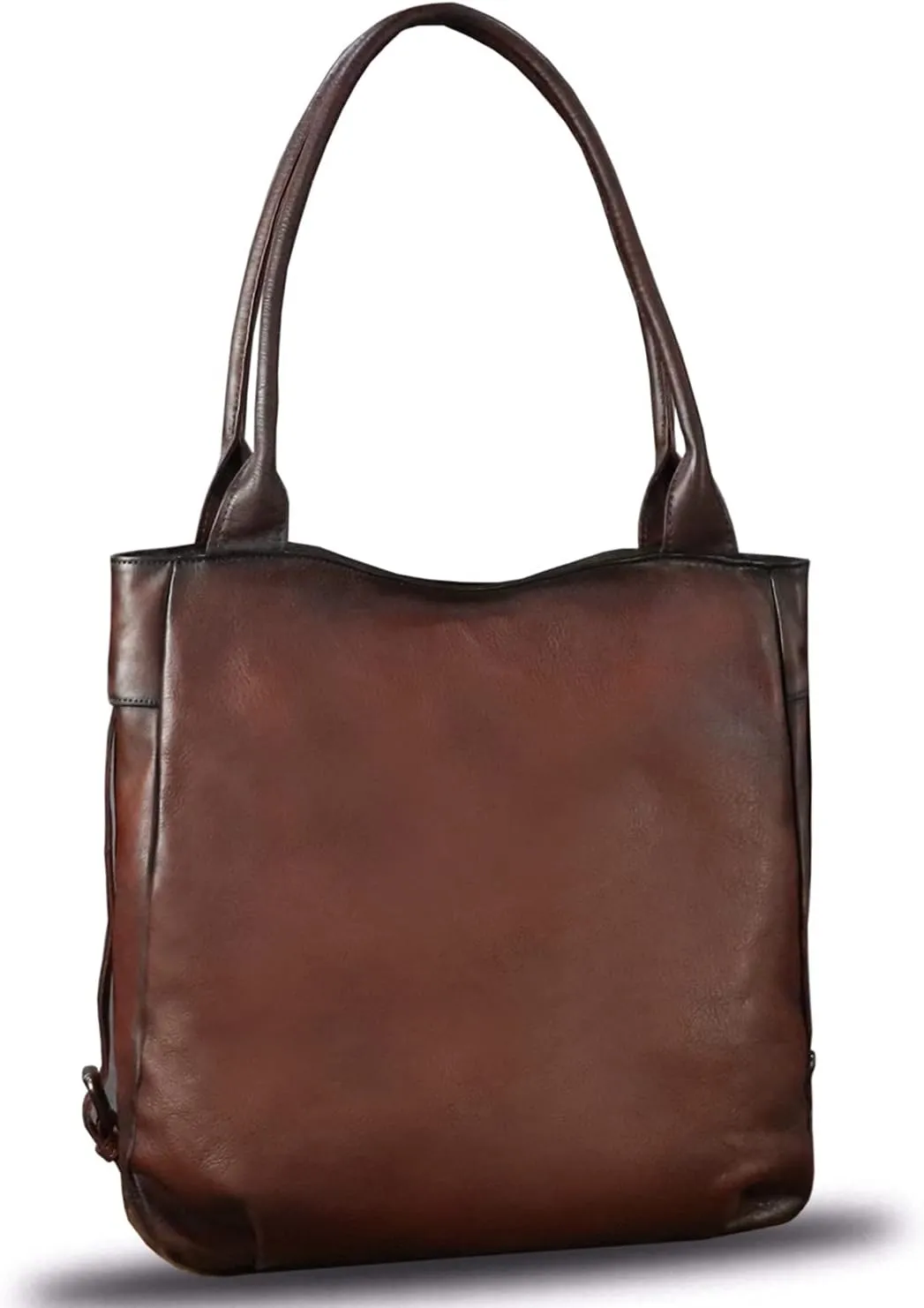 Genuine Leather Shoulder Bag Purse for Women Retro Top Handle Bags Handmade Vintage Crossbody Tote Handbags Purse
