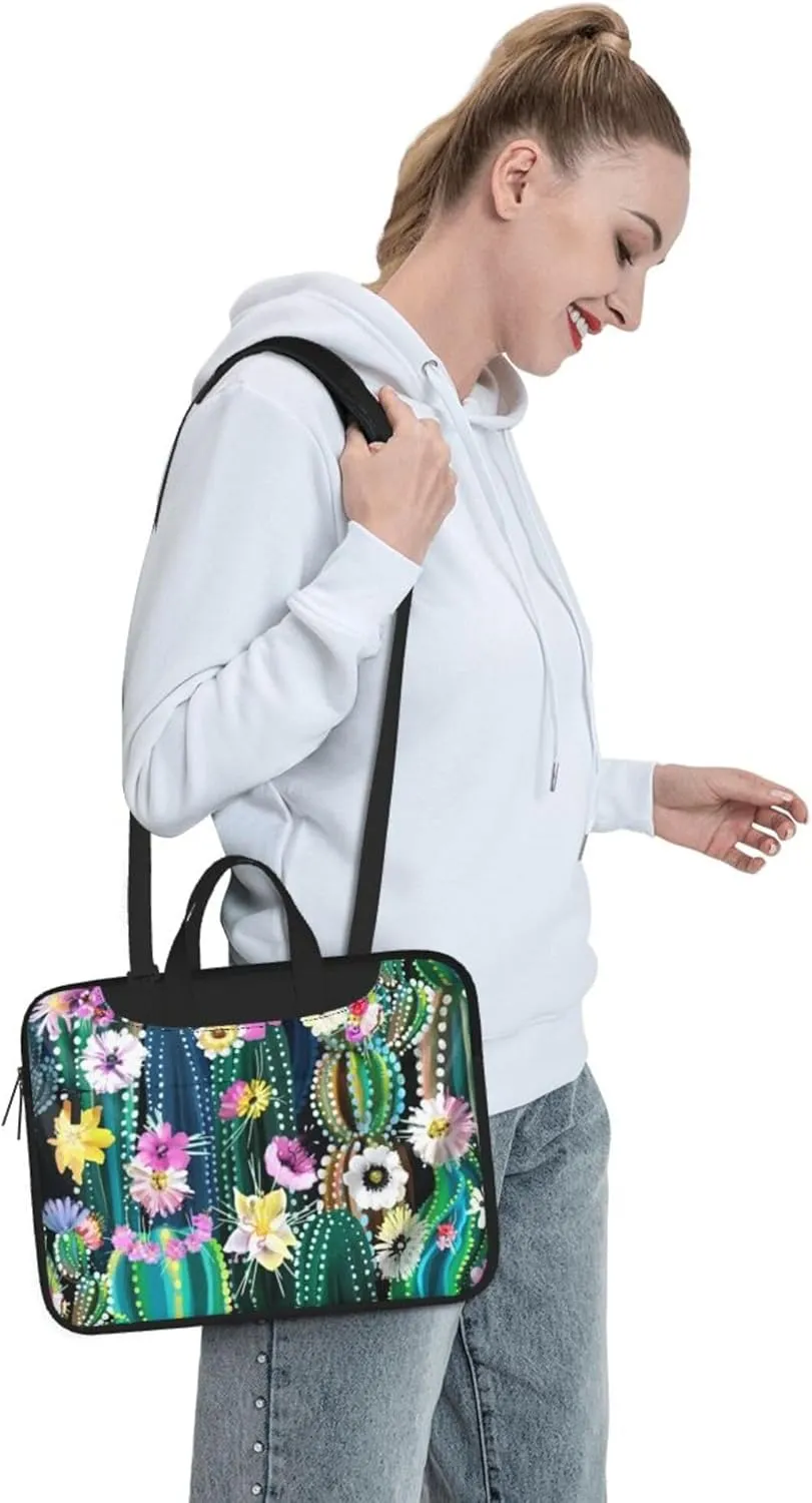 Goats Farm Laptop Shoulder Bag ​for Men Women, Computer Carrying Case Messenger Bag with Strap