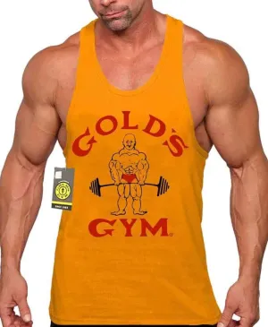Gold's Gym Tank Top - Official Licensed - TT-2 (XL, Gold)