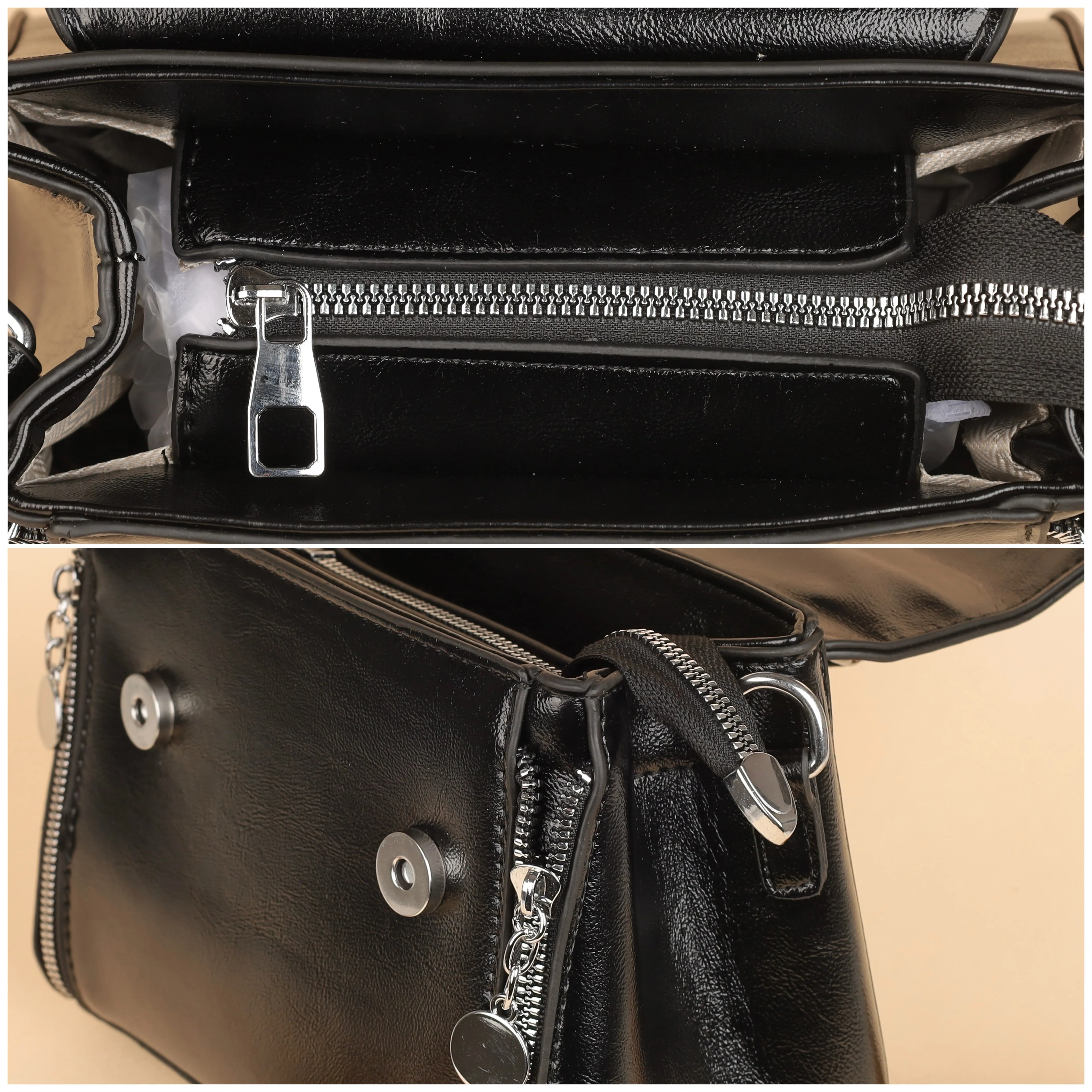 Gray Taro Sling Bag