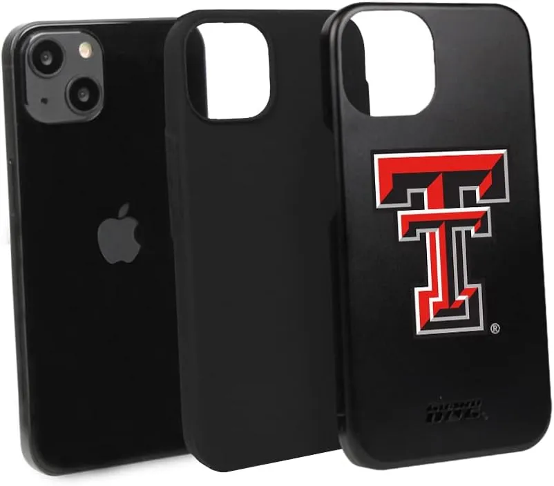 Guard Dog Case Compatible with iPhone 14 - Military Grade - Rugged Two Piece Protection - Collegiate Licensed - Texas Tech Red Raiders - Logo