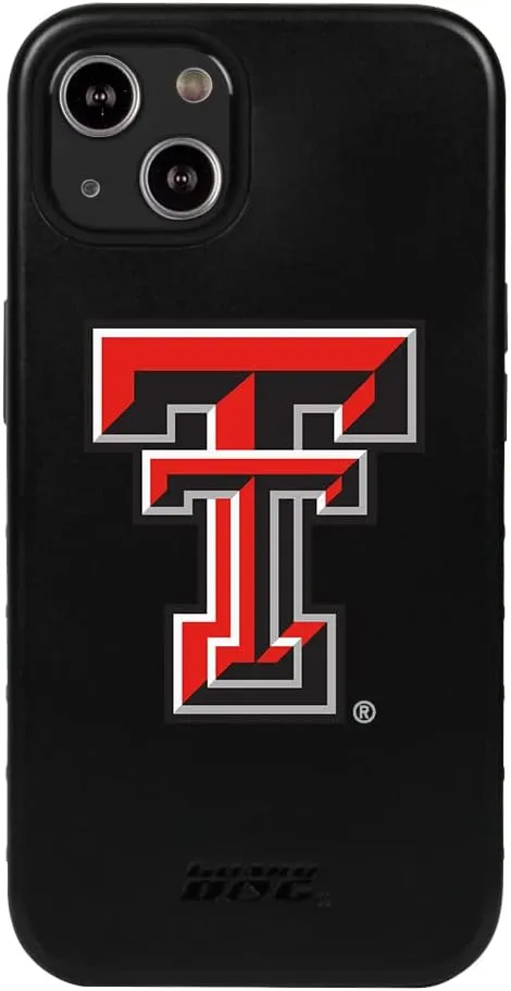 Guard Dog Case Compatible with iPhone 14 - Military Grade - Rugged Two Piece Protection - Collegiate Licensed - Texas Tech Red Raiders - Logo