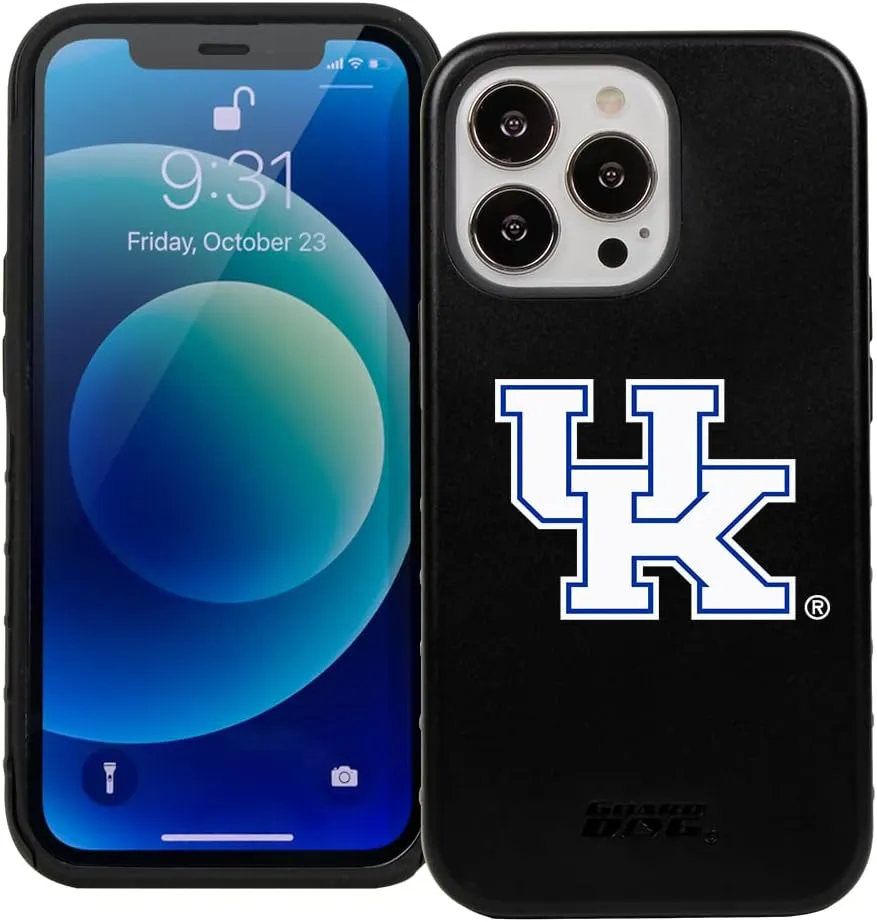 Guard Dog Case Compatible with iPhone 14 Pro - Military Grade - Rugged Two Piece Protection - Collegiate Licensed - Kentucky Wildcats - Logo