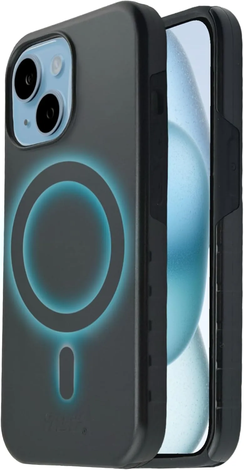 Guard Dog Case Compatible with iPhone 15 - Compatible with MagSafe - Military Grade - Rugged Two Piece Protection - Collegiate Licensed - Tennessee Volunteers - by Paulson Designs