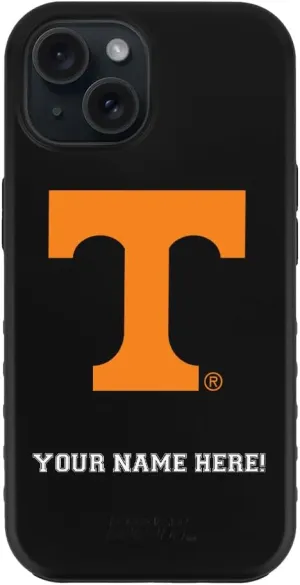Guard Dog Case Compatible with iPhone 15 - Military Grade - Rugged Two Piece Protection - Collegiate Licensed - Tennessee Volunteers - Personalized