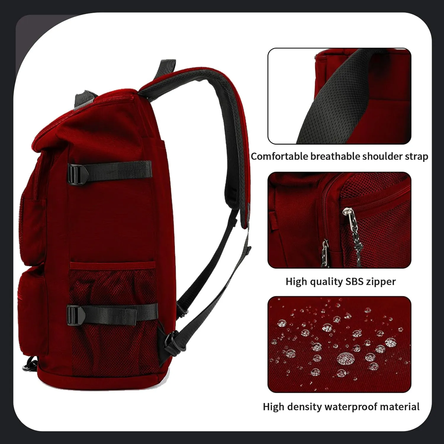 gym duffel bag backpack wrestling bag with shoe compartment 4 kinds of back method waterproof sports walking laptop